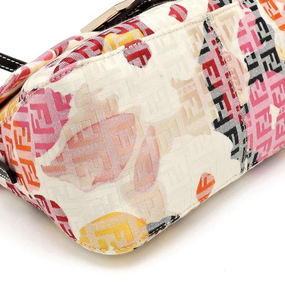 FENDI RARE vintage multicolor zucchino vitello floral mini - Picture 5 of 10